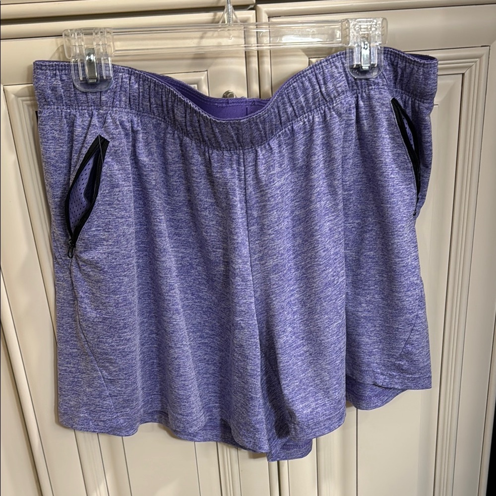 Liberty Pro Purple Athletic Shorts 🩳 with pockets